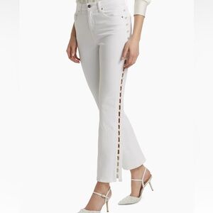 Jonathan Simkhai White High Rise Jeans